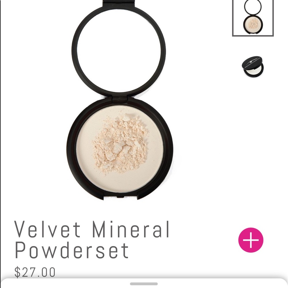 Amazing Cosmetics Velvet Mineral Powderset